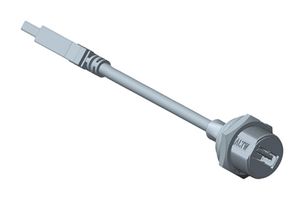AMPHENOL LTW UA-30PMFL-SC7B50 USB Cable, Sealed Type A Receptacle to Type A Plug, 500 mm, 19.7 ", USB 3.0, Black