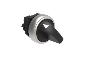 LOVATO LPCS120 开关致动器, 2 路、黑色、聚酰胺, Lovato PLatinum 系列 22 mm选择开关, IP66, IP67, IP69K, PLatinum LPCS12 Series
