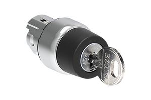 LOVATO LPSS331 开关致动器, 3 路,黑色,铝/锌合金, Lovato PLatinum 系列 22mm按键式选择开关, IP66, IP67, IP69K, PLatinum LPSS33 Series