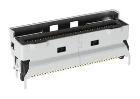 AMPHENOL COMMUNICATIONS SOLUTIONS GH10V12312HR 卡边连接器, 双侧, PCI Express Gen 6, 1.57 mm, 74 触芯, 表面安装, 直行