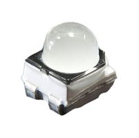 QT BRIGHTEK QBLP677AD-RGB2 LED, PLCC-4, Red, True Green, Blue, SMD, 30 °, Dome, R 20mA, TG 20mA, B 20mA