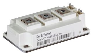 INFINEON FF5MR20KM1HSHPSA1 Silicon Carbide MOSFET, Half Bridge, Dual N Channel, 195 A, 2 kV, 8000 µohm, Module