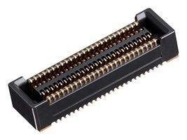 HIROSE / HRS BM54MB4.0-50DS-0.4V(51) Mezzanine连接器, 4mm 堆叠高度, 插座, 0.4 mm, 2 排, 50 触点, 表面安装直型, 铜合金