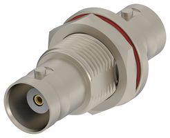 TE CONNECTIVITY 2503387-1 射频/同轴适配器, BNC, 插座, BNC, 插座, 直型隔板安装转接器, 50 ohm