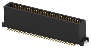 TE CONNECTIVITY 2487877-6 Mezzanine Connector, 6.8mm Height, Plug, 0.8 mm, 2 Rows, 60 Contacts, Surface Mount Straight