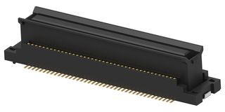 TE CONNECTIVITY 2487882-8 Mezzanine连接器, 8.45 mm高度, 插座, 0.8 mm, 2 排, 80 触点, 表面安装直型, 铜合金