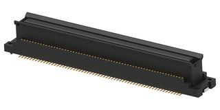 TE CONNECTIVITY 1-2487882-2 Mezzanine连接器, 8.45 mm高度, 插座, 0.8 mm, 2 排, 120 触点, 表面安装直型, 铜合金