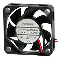 SAME SKY CFM-4020V-280-275 DC轴流风扇, 24 V, 方形, 40 mm, 20 mm, omniCOOL, 10.8 CFM