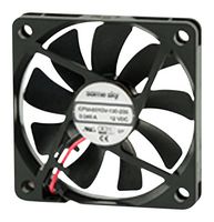 SAME SKY CFM-6010V-135-250-20 DC轴流风扇, 12 V, 方形, 60 mm, 10 mm, omniCOOL, 12.2 CFM