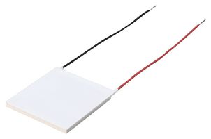 SAME SKY CP1130325 Thermoelectric Cooler Module, 0.9 ohm, 11.8 VDC, 11 A, 74.7 W, 1 Stage, 20 AWG Red & Black