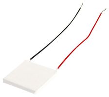 SAME SKY CP40236 Thermoelectric Cooler Module, 2 ohm, 8.6 VDC, 4 A, 18.7 W, 1 Stage, 20 AWG Red & Black