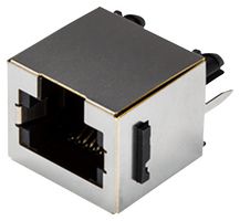 SAME SKY CRJ027-1-TH Modular Connector, RJ45 Jack, 1 x 1 (Port), 8P8C, Through Hole Mount