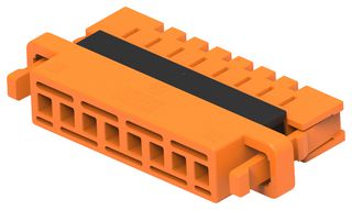 TE CONNECTIVITY 2-2473514-8 Connector Housing, Orange, Dynamic HV10 Series, Receptacle, 8 Ways, 3.5 mm