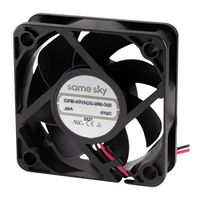SAME SKY CFM-5015CG-060-302 DC轴流风扇, 5 V, 方形, 50 mm, 15.5 mm, omniCOOL, 17.54 CFM