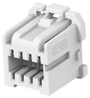 TE CONNECTIVITY 2426397-4 连接器外壳, 自然，A编码，双排, SGI 1.5 Series, 插头, 8 路, 1.5 mm, TE Connectivity SGI 1.25 & 1.5 系列插座触点