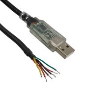 MULTICOMP PRO MP016565 智能电缆,USB 转 RS232 转换器,USB A 型转 USB A 型,长度 5 m