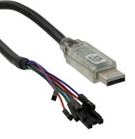 MULTICOMP PRO MP016573 Smart Cable, USB to MPSSE Converter, D Sub 6 Position Receptacle, 500mm Length
