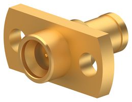 HUBER+SUHNER 15_SMPM-50-2-F1/111_NE 射频/同轴连接器, 全定位, SMPM同轴, 直型法兰安装插头, 焊接, 压接, 50 ohm, MULTIFLEX 86, MULTIFLEX 86 HE, 黄铜、铍铜