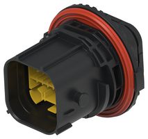 DEUTSCH - TE CONNECTIVITY 1-2405028-1 车用连接器外壳, 黑色,编码A, NTSEAL Series, 插座, 26 路, AMP NTSEAL 系列尺寸 12,16,20 引脚触点, PBT(聚对苯二甲酸乙二醇酯), 玻璃纤维主体