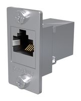 AMPHENOL COMMUNICATIONS SOLUTIONS RJE172887413P 直列式适配器, Cat5e，8P8C，屏蔽型, 适配器, 直列式, RJ45公, RJ45母