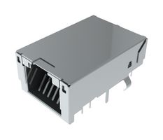 PULSE ELECTRONICS JXD1-1020NL Modular Connector, 2W CMC on TX, RJ45 Jack, 1 x 1 (Port), 8P8C, Through Hole