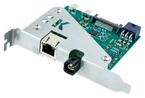 KVASER 01811-2 ATX 支架,H-MTD 100/1000 Base-T1,适用于固定工作站、HIL 系统和长期测试台架