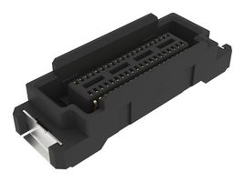 AMPHENOL COMMUNICATIONS SOLUTIONS 10189889-4120000LF Mezzanine连接器, 插座, 0.5 mm, 2 排, 40 触点, 表面安装直型, 铜合金
