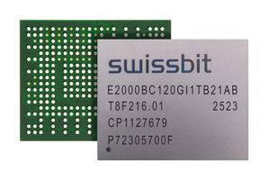SWISSBIT SE2000BC120GI-1TB2-2CB-STD SSD, Internal, M.2 1620, PCIe Gen 3 x 4, NVMe 1.3, 120 GB, 3D TLC NAND
