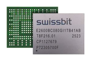 SWISSBIT SE2600BC080GI-1TB4-2CB-STD SSD, 内部, M.2 1620, PCIe Gen 3 x 4, NVMe 1.3, 80 GB, 3D pSLC NAND