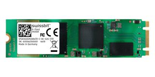 SWISSBIT SFSA960GM2AK2TB-I-XC-51G-STD SSD, Internal, M.2 2280, SATA 6 Gb/s (SATA III), 960 GB, 3D TLC NAND