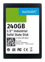 SWISSBIT SFSA120GQ2AK1TB-I-EB-21G-STD SSD, Internal, 2.5 Inch, SATA 6 Gb/s (SATA III), 120 GB, 3D TLC NAND