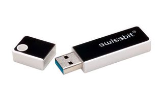 SWISSBIT SFU3016GE1AE1TO-I-QC-1B1-STD Flash Drive, USB 3.1 Gen 1, 16 GB, -40 °C to 85 °C, 5V