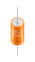 TDK B43693G0257Q001 铝电解电容, 250 µF, 125 V, -10%, +30%, 轴向引线, 2500 小时 @ 125°C, 极性