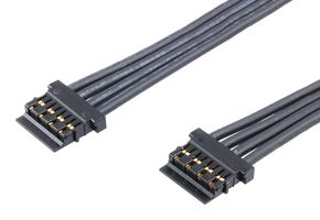 MOLEX 2290862044 连接电缆, Pico-EZmate HC插座至Pico-EZmate HC插座, 4 路, 1.8 mm, 1排, 500 mm, 19.7 "