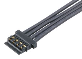 MOLEX 2290872410 Cable Assembly, Pico-EZmate HC Receptacle to Free End, 4 Ways, 1.8 mm, 1 Row, 300 mm, 11.8 "