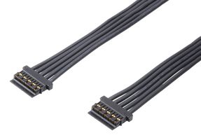 MOLEX 2290862054 连接电缆, Pico-EZmate HC插座至Pico-EZmate HC插座, 5 路, 1.8 mm, 1排, 500 mm, 19.7 "