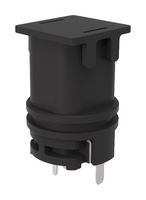 AMPHENOL COMMUNICATIONS SOLUTIONS NTHBV11A10C2SR 车用连接器, 未密封,带盖, NETBridge+ Series, 直型插座, 2 触点, PCB引脚, 热塑性主体, 铜合金