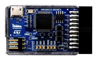 STMICROELECTRONICS AEK-MCU-SRLNK 调试器/编程器加密狗，USB/JTAG 调试器，适用于 Stellar 汽车 MCU 系列