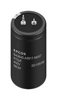 TDK B43645A0108M357 Electrolytic Capacitor, 1030 µF, 475 V, ± 20%, Snap-In, 5000 hours @ 105°C