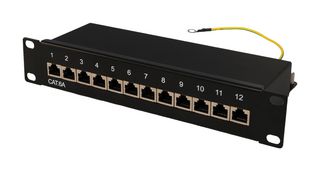 TUK SGF 12KD 配线架, RJ45配线架, 12 端口, Cat6a
