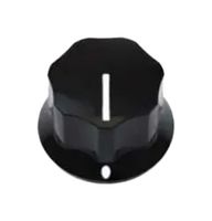 VISHAY ACCKPS2015NLR6 Knob, Skirted Shaft, 6 mm, ABS (Acrylonitrile Butadiene Styrene)