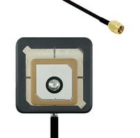 SIRETTA ECHO52/0.1M/UFL/S/S/28 Internal Antenna, Stacked Patch, Wide Band, RHCP, UFL Connector, 1.57542GHz, 25dBic