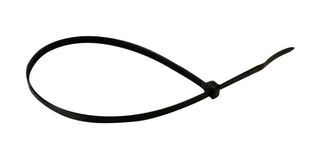 MULTICOMP PRO MP016715 Cable Tie, -40 to 85 Deg C, Nylon 6.6 (Polyamide 6.6), Black, 100 mm, 1.8 mm, 22 mm, 14 lb