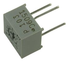TT ELECTRONICS / BI TECHNOLOGIES 25PR100KLF 裁剪机, 1转, 金属陶瓷, 顶部调节, 100 kohm, 通孔安装, 1 转