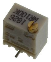 TT ELECTRONICS / BI TECHNOLOGIES 84WR20KLF Trimmer, Multi Turn, Cermet, Top Adjust, 20 kohm, Surface Mount, 12 Turns