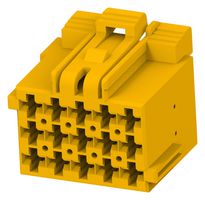 TE CONNECTIVITY - AMP 1-967623-3 车用连接器外壳, Junior Power Timer Series, 插座, 15 路, AMP Junior Power Timer系列母端子连接器
