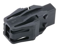 MOLEX 215922-0400 连接器外壳, 黑色, Micro-Fit+ 215922 Series, 插头, 4 路, 3 mm, Molex Micro-Fit+ 215953 系列公压接端子