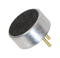 SAME SKY CMEJ-0627-42-P Microphone, Electret Condenser, Omnidirectional, 2.2kohm, -42 dB, 115 dB AOP, 60 dB SNR, 2 Pins, 10V