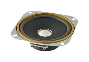 SAME SKY CSS-1021028N Speaker, 10 W, 115 Hz, 8 ohm, 107 dB, Square, 102mm x 102mm x 35.5mm