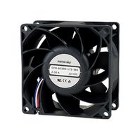 SAME SKY CFM-8025B-135-364 DC轴流风扇, 12 V, 方形, 80 mm, 25 mm, 球, 43.28 CFM
